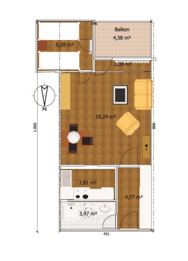 App. Kramer 10 Apartment